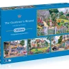 Gibsons - 5047 - The Gardener`s Round (Trevor Mitchell) - 4 x 500 Piece Puzzles