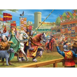 Gibsons - 6369 - The Joust at Warwick (Mat Edwards) - 1000 Piece