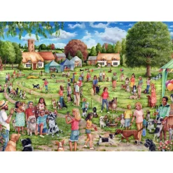 Gibsons - 6348 - The Village Dog Show (Debbie Cook) - 1000 Pieces