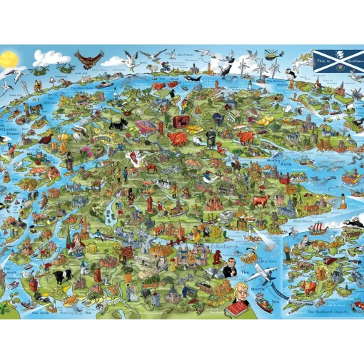 Gibsons - 6360 - This is Scotland (Hartwig Braun) - 1000 Piece