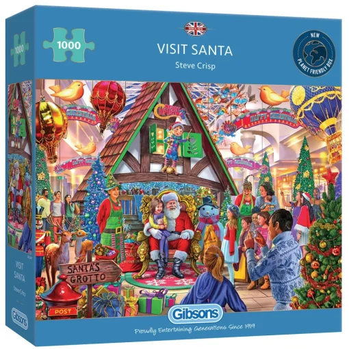 Gibsons - 6346 - Visit Santa (Steve Crisp) - 1000 Piece