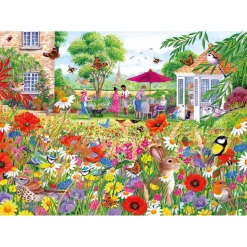Gibsons - 3139 - Wildflower Garden (Claire Comerford) - 500 Piece