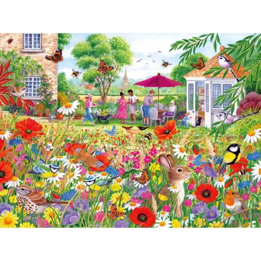 Gibsons - 3139 - Wildflower Garden (Claire Comerford) - 500 Piece