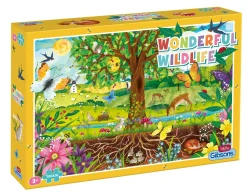Gibsons - 1045 - Wonderful Wildlife (Claire McElfatrick) - 100 XXL Piece