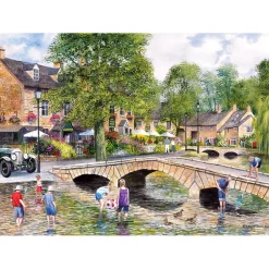 Gibsons - G6072 - Bourton-On-The-Water (Terry Harrison) - 1000piece