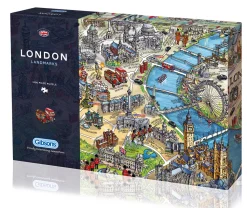 Gibsons - G7066 - London Landmarks (Maria Rabinky) - 1000 Piece