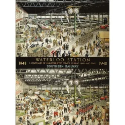 Gibsons - G604 - Waterloo Station (Helen Madeline McKie) - 1000piece
