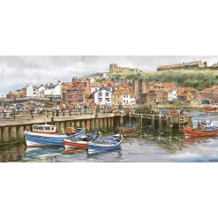 Gibsons - G374 - Whitby Harbour (John Wood) - 636piece Panorama