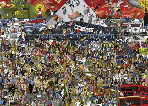 Heye - 29848 - British Music History - Mishmash by (Alex Bennett) - 2000 Piece