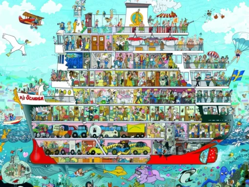 Heye - 29697 - Cruise (Anders Lyon) - 1500 Piece