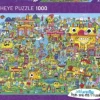 Heye - 29936 - Doodle Village (Jon Burgerman) - 1000 Piece