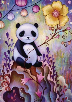Heye - 29803 - Dreaming Panda Naps (Jeremiah Ketner) - 1000 Piecer