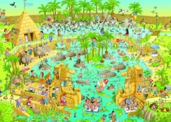 Heye - 29693 - Funky Zoo, Nile Habitat (Marino Degano) - 1000 Piece