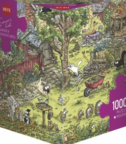 Heye - 29933 - Garden Adventures (Simon`s Cat) - 1000 Piece