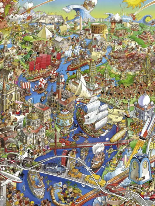Heye - 29890 - History River (Hugo Prades) - 1500 Piece