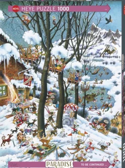 Heye - 29961 - In Winter (Michael Ryba) will buff up to No 29962 in Summer to make one Picture - 1000 Piece