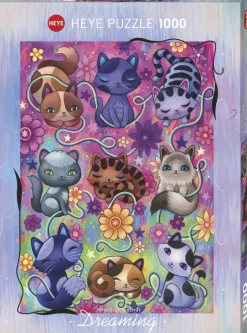 Heye - 29955 - Kitty Cats - Dreaming (Jeremiah Ketner) - 1000 Piece