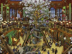 Heye - 29840 - Library (Oesterle) - 1500 Piece