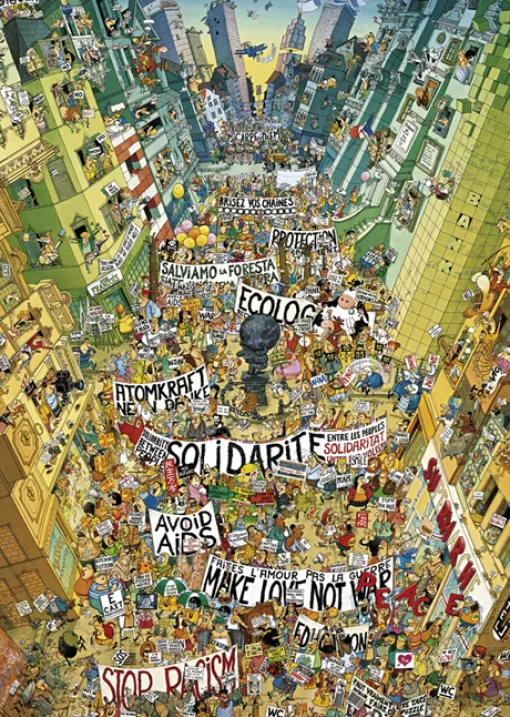 Heye - 29820 - Protest (Marino Degano) - 2000 Piece