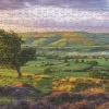 Heye - 30017 - Purple Bloom, Peak District - 1000 Piece Panoramic