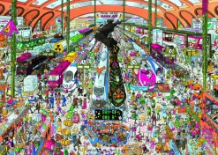 Heye - 29730 - Train Station (Schone) - 2000 Piece