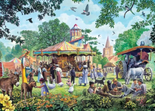 Holdsons - 09250A - A Village Fayre (Steve Crisp) - 1000piece