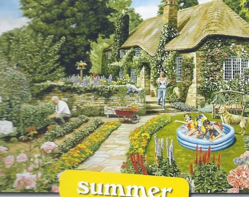Holdsons - A Year in the Garden summer (Trevor Mitchell) - 1000piece