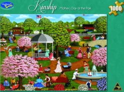 Holdsons - 09270D - Mother`s Day at the Park (Sheila Lee Elstad) - 1000piece