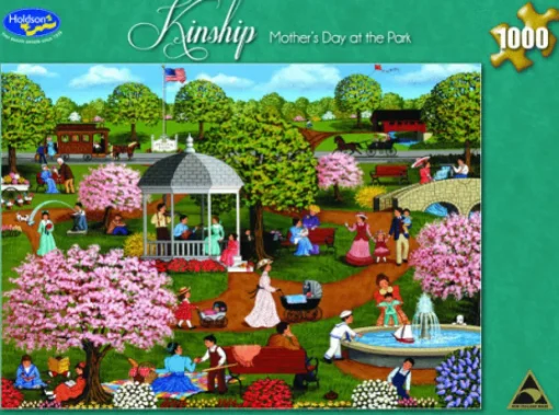 Holdsons - 09270D - Mother`s Day at the Park (Sheila Lee Elstad) - 1000piece