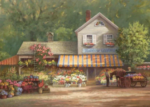 Holdsons - 09057D - Rainbow Gardens (Paul Landry) - 1000piece