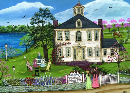 Holdsons - 09246D -Mrs Pierce`s School for Young Ladies (Sharon Ascherl) - 1000 Piece