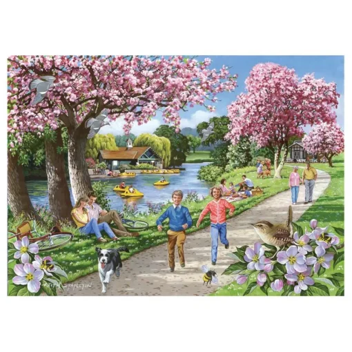 House of Puzzles - 0729 - Apple Blossom Time (Keith Stapleton) - 1000 Piece
