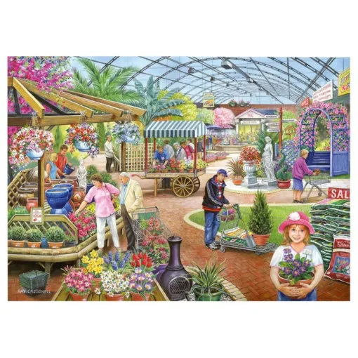 House of Puzzles - 0746 - At the Garden Centre (Ray Cresswell) - 500 Piece