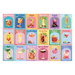 House of Puzzles - 0700 - Colourful Cocktails (Clemency Bunn) - 1000 Piece