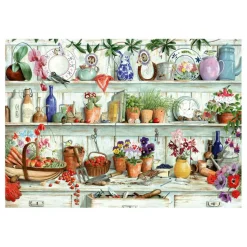 House of Puzzles - 0735 - Posies & Produce (Tracy Hall) - 1000 Piece