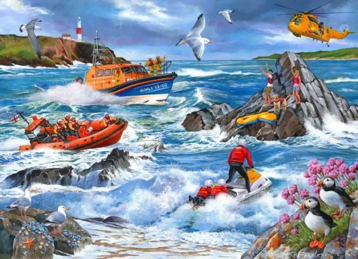 House of Puzzles - Against the Tide (Keith Stapleton) - 1000 Piece