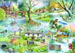 House of Puzzles - All Seasons (Ray Cresswell) - 500piece