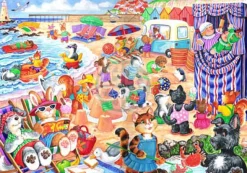 House of Puzzles - At the Seaside (Linda Birkinshaw) - 80piece