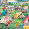 House of Puzzles - Camping (Ray Cresswell) Find The Difference No 10 - 1000 Piece