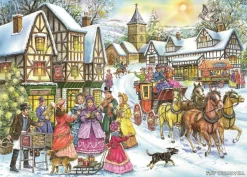 House of Puzzles - Coach & Carols (Ray Cresswell) Find the Difference No 15 - 1000 Piece