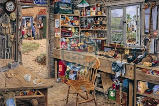 House of Puzzles - Dads Shed (Michael Herring) - 1000piece