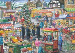 House of Puzzles - Festive Market (Ray Cresswell) - 1000 Piece ( Find the Differences No 5 )