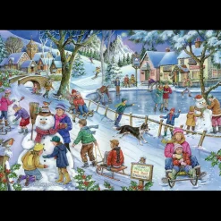 House of Puzzles - Frosty and Friends (Ray Cresswell) - (Find the Difference No 9 ) - 1000 Piece