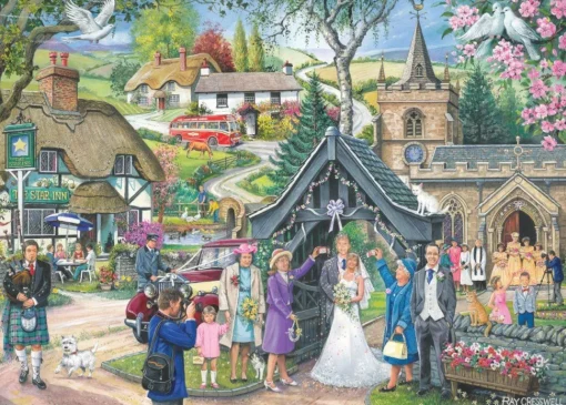 House of Puzzles - FTD4 - Wedding Day (Ray Cresswell) (Find the Differences) - 1000 Piece