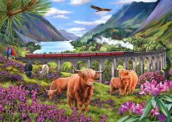 House of Puzzles - Glenfinnan Ladies (Keith Stapleton) - 500 XL Piece