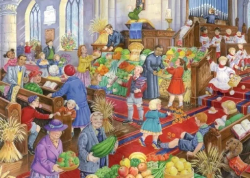 House of Puzzles - Harvest Festival (Linda Birkinshaw) - 500 Piece
