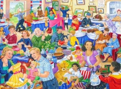 House of Puzzles - Jumble Sale (Linda Birkinshaw) - 500 XL Piece