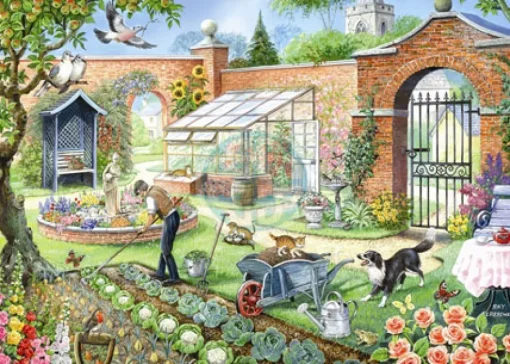 House of Puzzles - Kitchen Garden (Ray Cresswell) - 1000piece