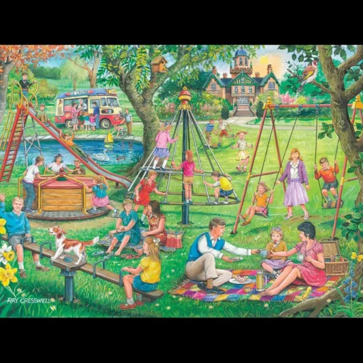 House of Puzzles - Park & Rides (Ray Cresswell) Find the Differences No 8