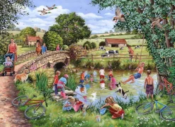 House of Puzzles - Pond Dippers (Keith Stapleton) - 1000 Piece